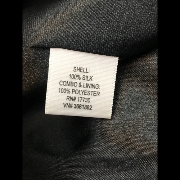 Proenza Schouler for Target 100% Silk Dress Navy Black Size 7 Size S Size M - Picture 6 of 10